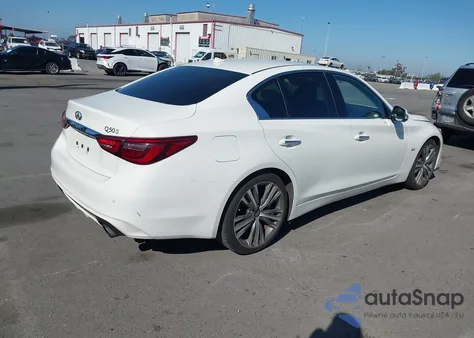 2020 Infiniti Q50 Sport from USA, damaged, VIN JN1EV7AP2LM200860